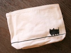 画像3: 猫3兄弟ポーチ　行進