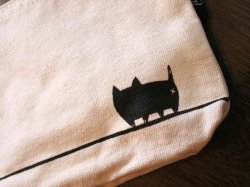 画像4: 猫3兄弟ポーチ　行進