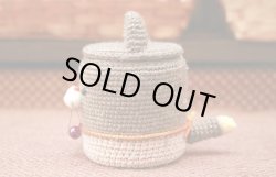 画像2: P-502　ねこちゃん小物入れ（グレー）