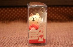 画像6: 贈りものカードスタンド　カーネーション猫