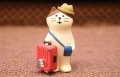 スーツケース猫