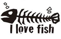 画像2: I Love Fish　ホワイト