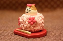 画像2: 練り切りなりきり猫・桜