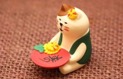 画像2: 菊に盃猫