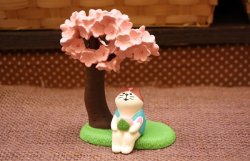 画像5: うっとり桜餅猫