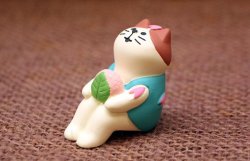 画像2: うっとり桜餅猫