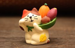 画像1: 縁起かつぎ招き猫　豊作