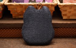 画像2: きらきらキッチンスポンジ　ネコBK