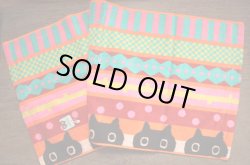 画像1: MEMEリボン フェイスタオル　オレンジ