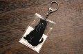 オネガイニャンコアクリルキーホルダー　クロ