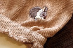画像3: うさぎ刺繍アームカバー　ピンク