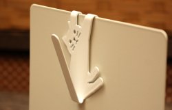 画像2: ネコデコキッチン ボトルフック WT