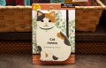 アニマルダイカットメモ　ねこ