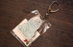 画像2: ヴィンテージキャットアクリルキーホルダー　バニラ