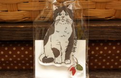 画像1: ヴィンテージキャットアクリルキーホルダー　ハチ