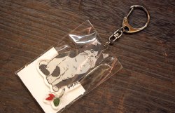 画像2: ヴィンテージキャットアクリルキーホルダー　ハチ