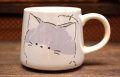 シンプルマグカップ　ネコ
