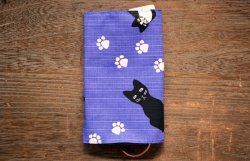 画像4: ひだまりのらブックカバー　ブルー