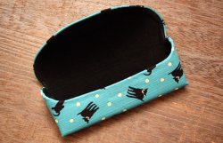 画像3: 夢二メガネケース　黒猫