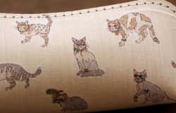 画像2: ファスナーメガネケース　ねこ