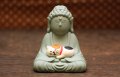 子猫と大仏