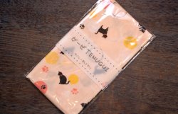 画像3: ねこまりガーゼ手ぬぐい　桃