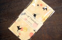 画像3: ねこまりガーゼ手ぬぐい　黄