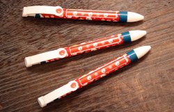 画像1: ころころボールペン雪兎