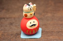 画像4: 猫のせだるま　赤