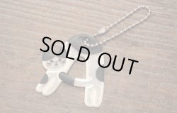 画像2: 猫のイニシャルキーリング　A