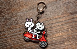 画像3: オリヂナルアクリルキーホルダー　バイクde2ケツ