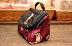 画像2: バニティポーチ　おねがいニャンコ