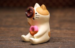 画像2: ドーナツのぞき猫