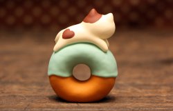 画像3: うきうきドーナツ・ちびねこ