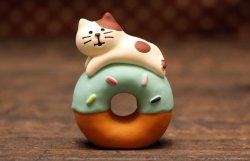 画像1: うきうきドーナツ・ちびねこ