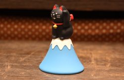 画像2: 富士山招き猫・黒猫