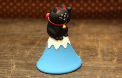 画像4: 富士山招き猫・黒猫