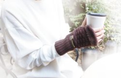 画像4: たまショコラハンドウォーマー　ブラウン