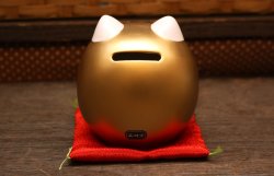 画像3: 彩絵開運猫だるま貯金箱(l金)