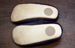 画像5: おねがいニャンコソフトスリッパ　みけ（ネイビー）