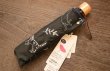 画像2: 【耐風】スケッチCATグラスファイバー折たたみ傘　黒 (2)