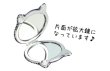画像4: 猫三兄弟猫型コンパクトミラー kuro (4)
