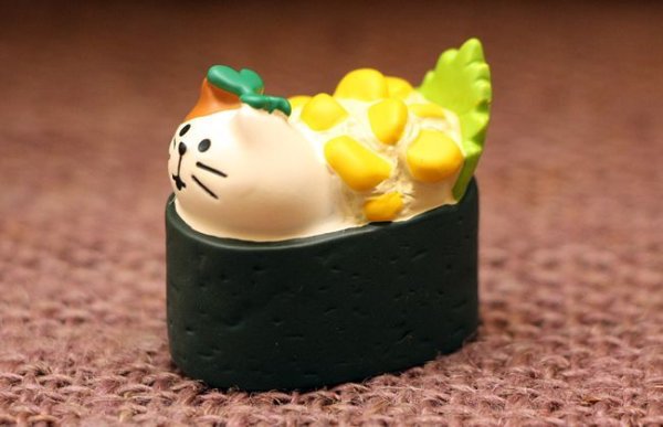 画像1: お寿司猫コーン (1)