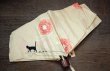 画像4: 【耐風】ひなげしと猫折りたたみ傘　ベージュ (4)