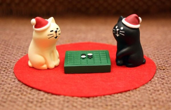 画像1: 白黒ゲーム子猫セット (1)