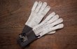 画像1: モノたまケーブル手袋　ライトグレー (1)