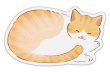 画像3: メッセージカード　ふんわかねこ (3)