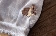 画像3: うさぎ刺繍アームカバー　ブルー (3)