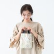 画像6: 【晴雨兼用】花文様折りたたみ傘　うさぎ・ベージュ (6)