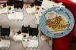 画像2: 猫三兄弟ランチバッグ　レッド (2)
